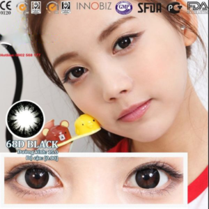 lens mat mau den 68D Black