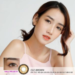 contact lens mau nau CLC Brown