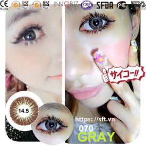 Lens mat mau xam LU70 Gray